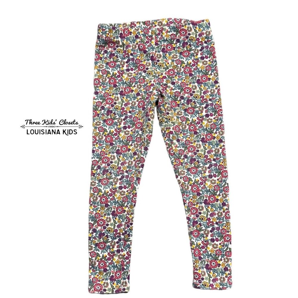 OshKosh Sz 4 Floral Print Leggings